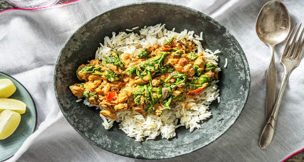 Chicken Curry with Rice Recipe | HelloFresh