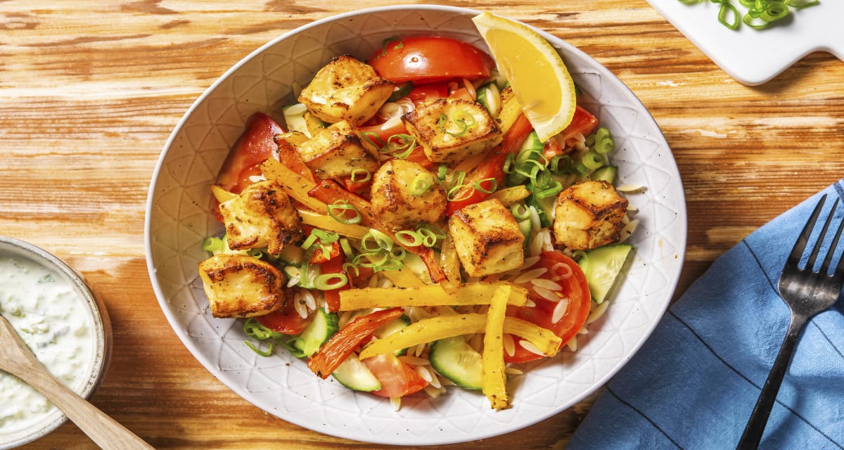 Griechischer Orzo-Nudel-Salat Rezept | HelloFresh