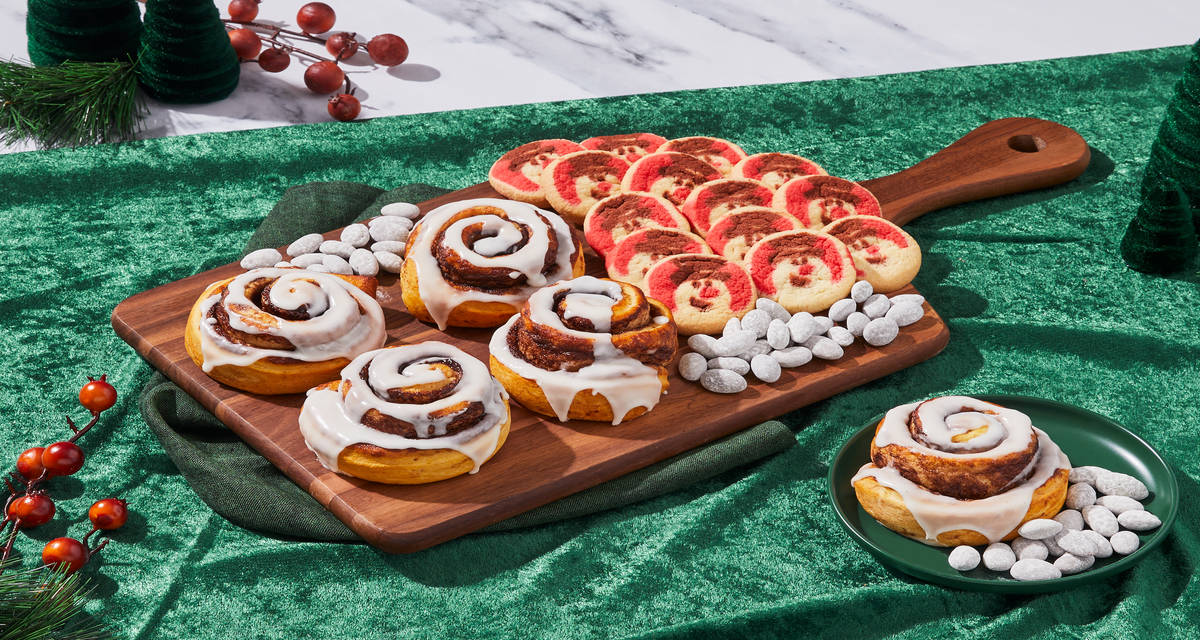 Happy Holidays Dessert Board The perfect assortment of festive confections. | 4-6 Servings
