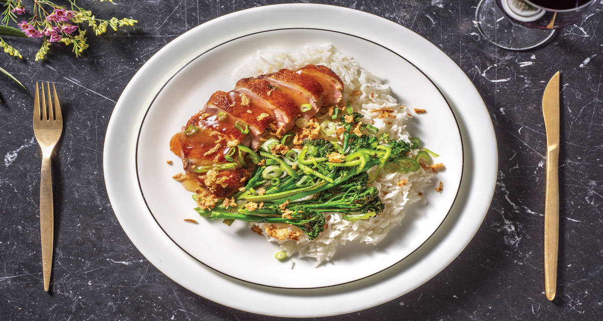 HoisinGlazed Duck Breast Recipe HelloFresh