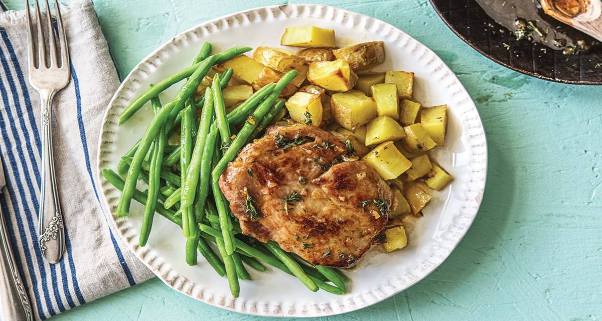 Sweet Potatoes Sheet Pan Pork Chops And Brussels Sprouts Brussel