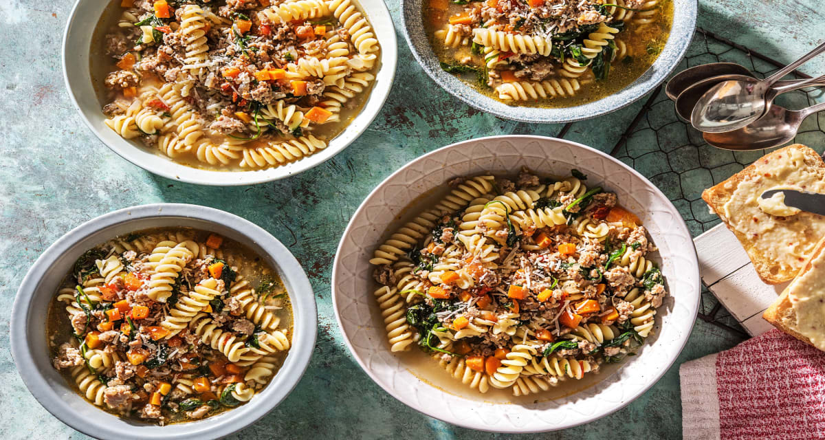 Hello Fresh Recipes Italian Noodle Soup