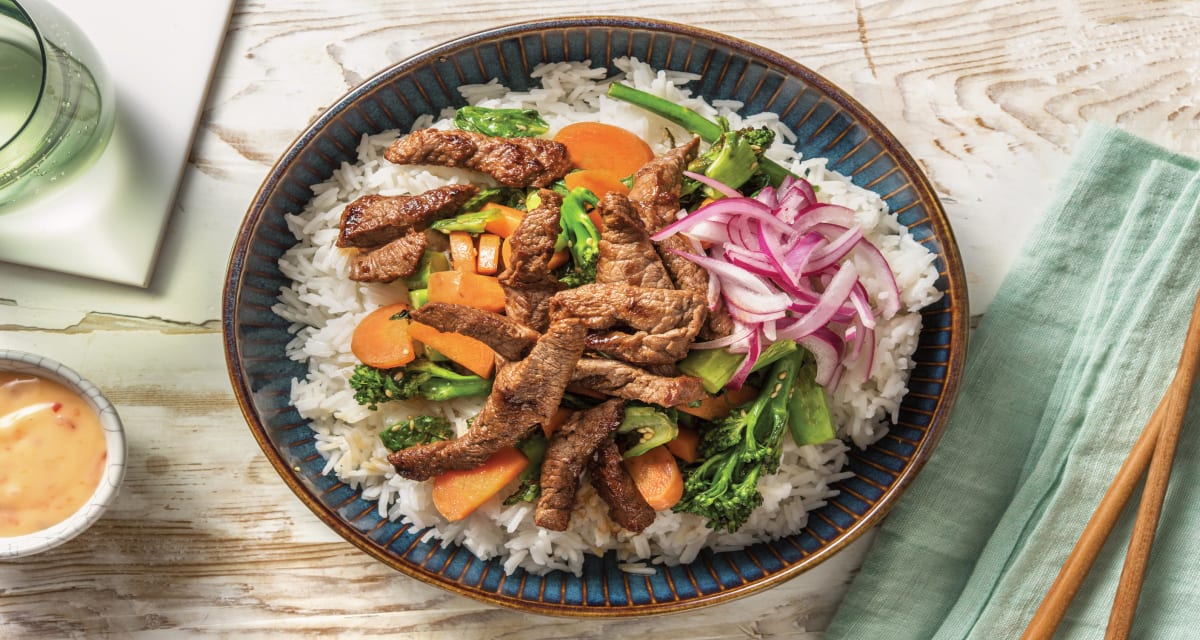 Japanese Beef Bowl Recipe HelloFresh