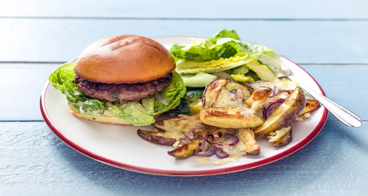 Lamb and Mint Burger Recipe HelloFresh