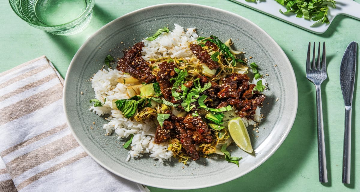 Lap khmer : salade de bœuf cambodgienne Recette | HelloFresh