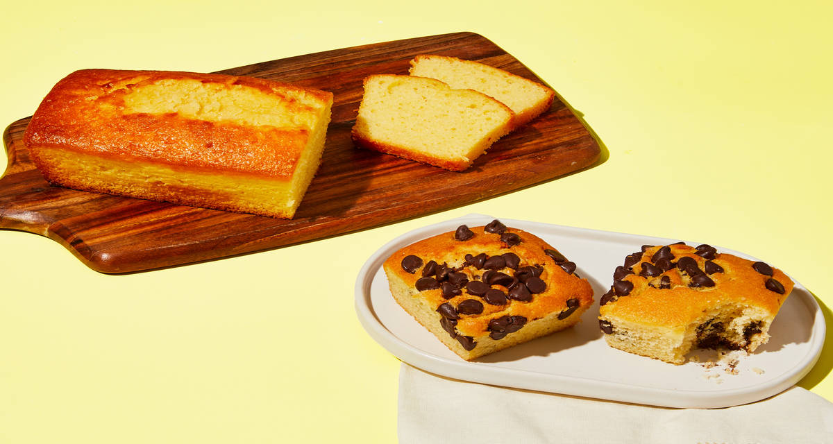 Lemon Loaf Cake + Chocolate Chip Muffins A sweet combo. | 2 Servings