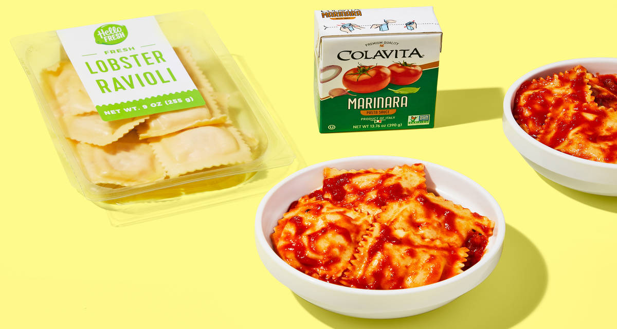Lobster Ravioli in Marinara Sauce Recipe HelloFresh