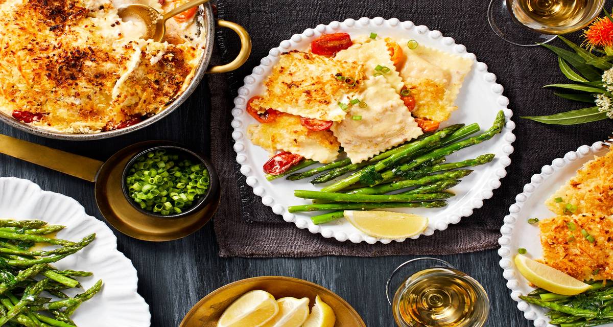 Creamy Lobster Ravioli Bake Recipe HelloFresh