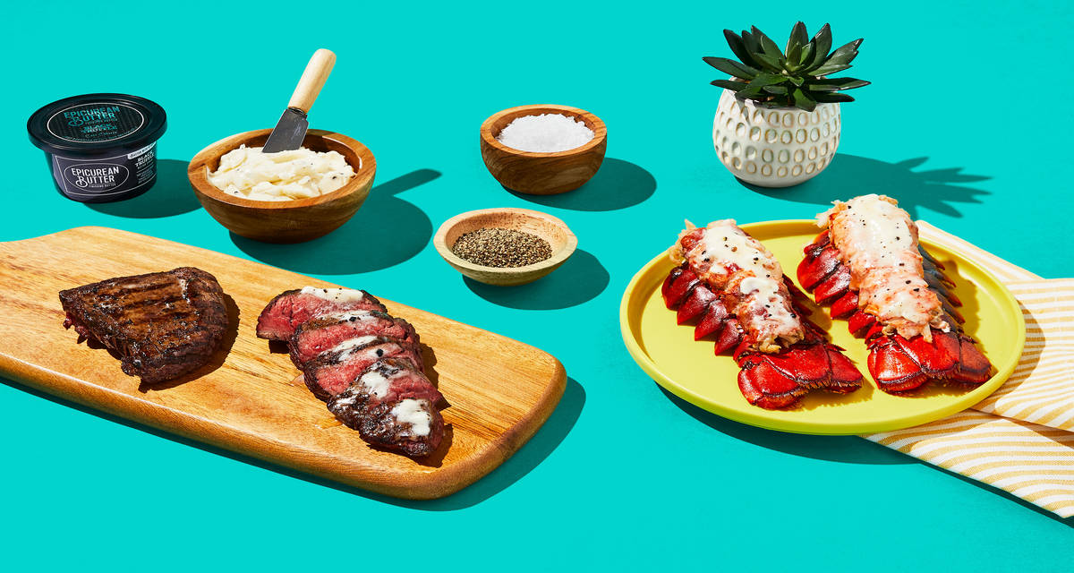 Luscious Lobster, Steak & Black Truffle Butter Great for grilling! | Serves 2 ($14.99/serving)