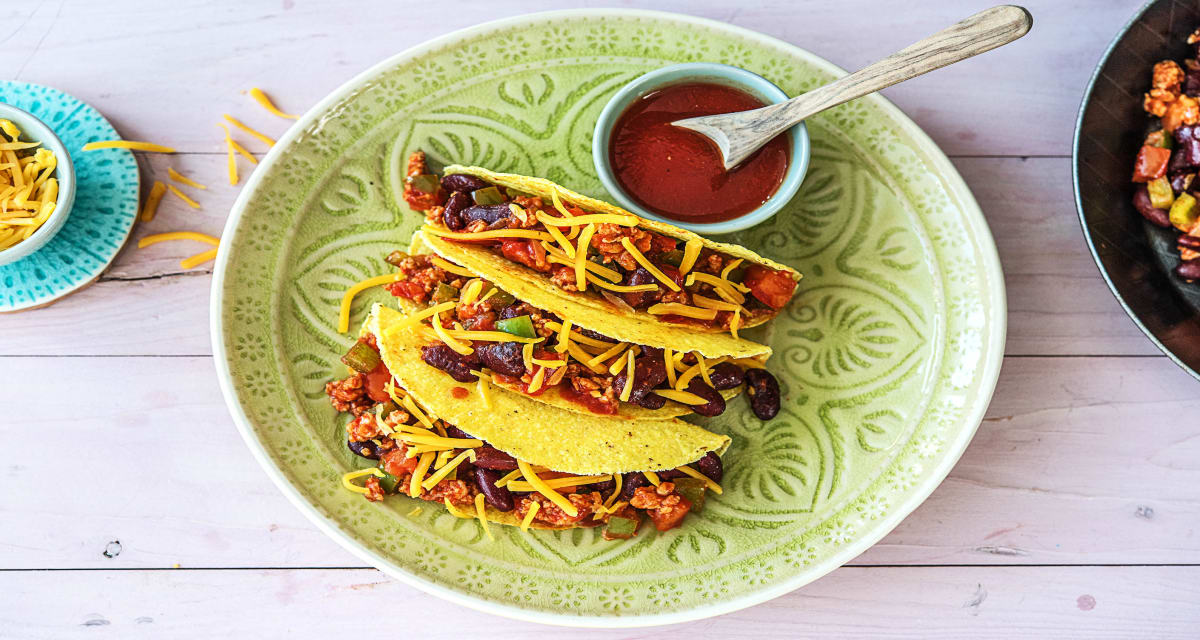 Mexicaanse Taco's Gevuld Met Kipgehakt Recept | HelloFresh