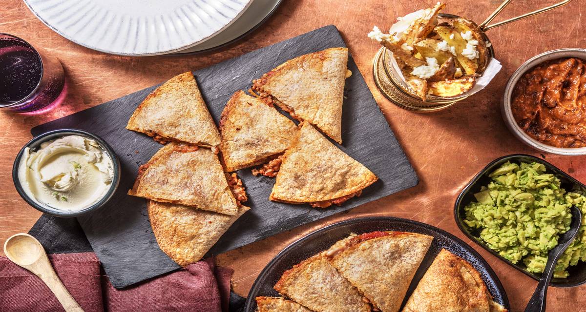 Mexican Beef Quesadillas Recipe HelloFresh