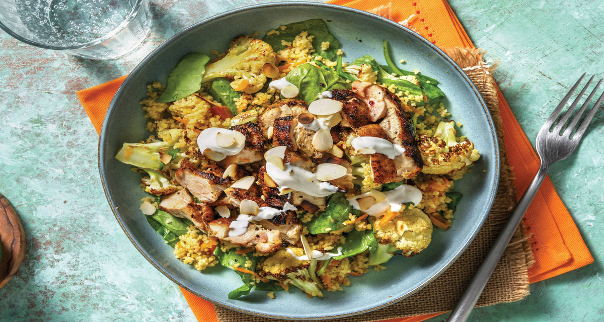 Mild North Indian Chicken & Carrot Couscous Recipe HelloFresh
