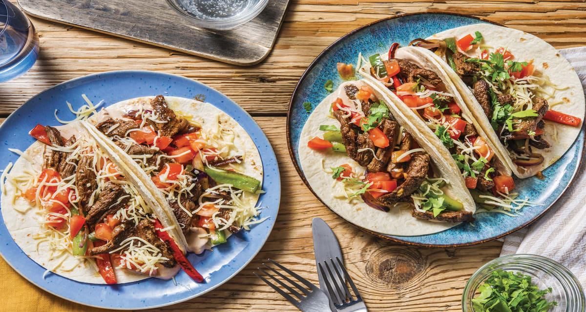 Mini Beef Fajitas Recipe HelloFresh