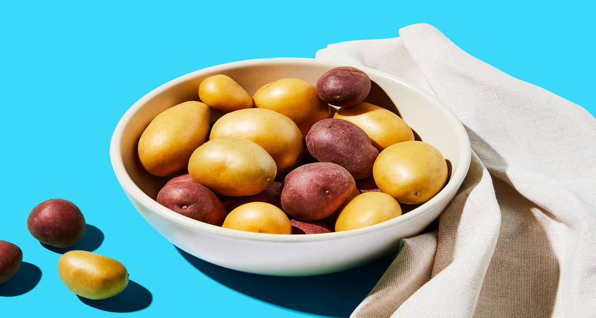 Multi-Colored Potatoes (Microwave-Ready) The starch of the show | 12 ounces