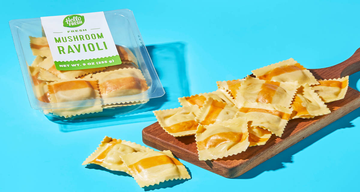 Mushroom Ravioli Fresh pasta stuffed with fabulous funghi | 2 Servings
