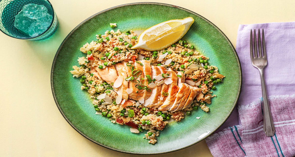 OnePan Chicken and Couscous Recipe HelloFresh