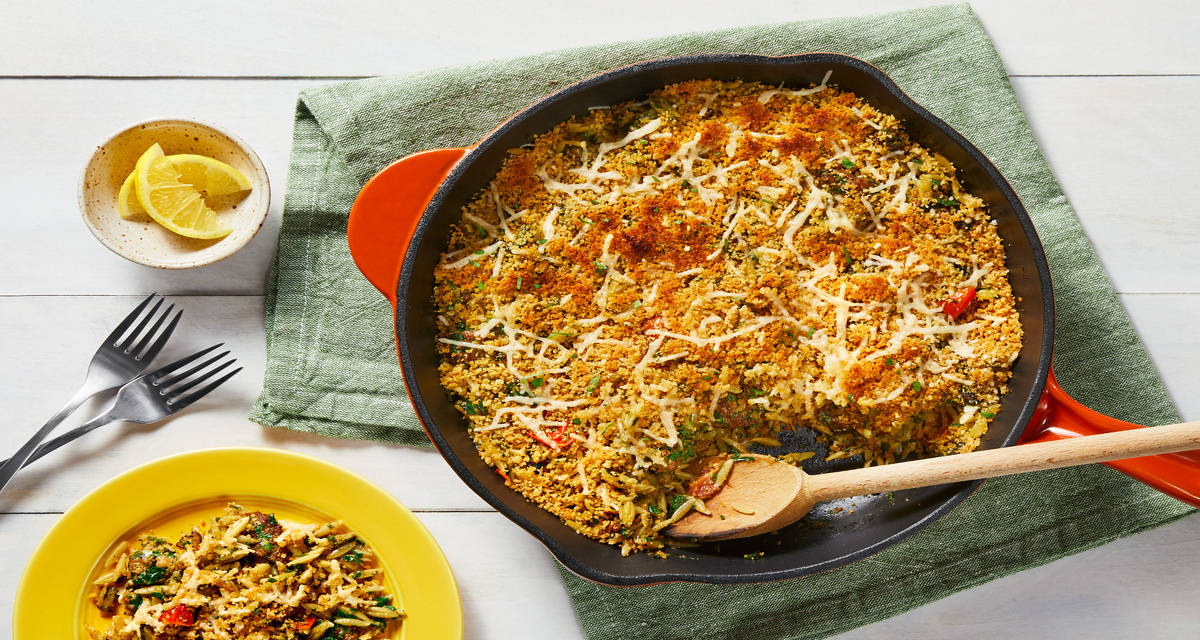 Skillet Orzotto Italiano Recipe HelloFresh