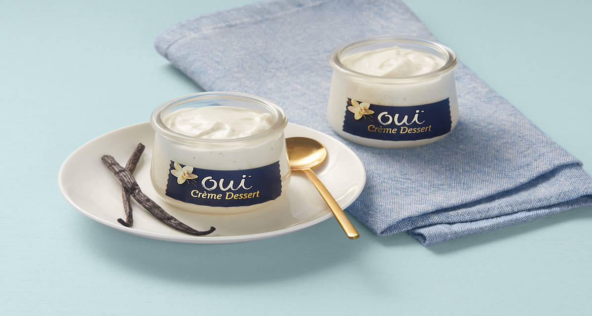 Oui Vanilla Bean Creme Dessert Say "oui" to a new favorite! | 2 Single Serve Pots