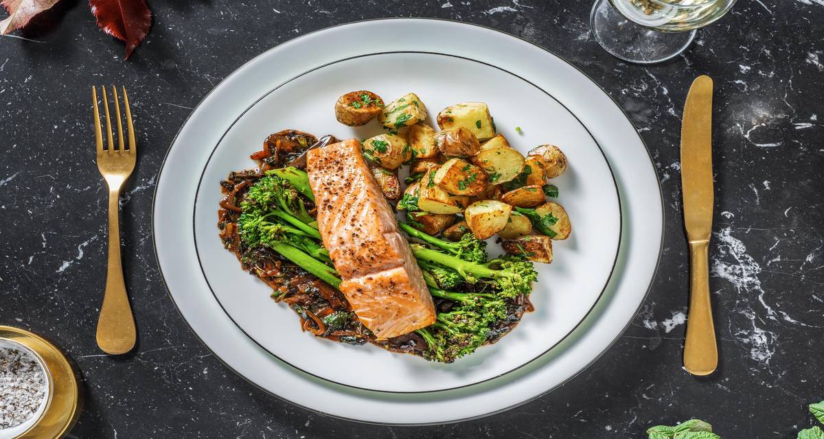 Oven-Baked Salmon Recipe HelloFresh