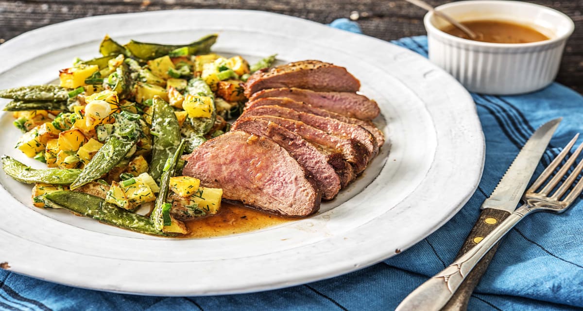 PanSeared Steak au Jus Recipe HelloFresh