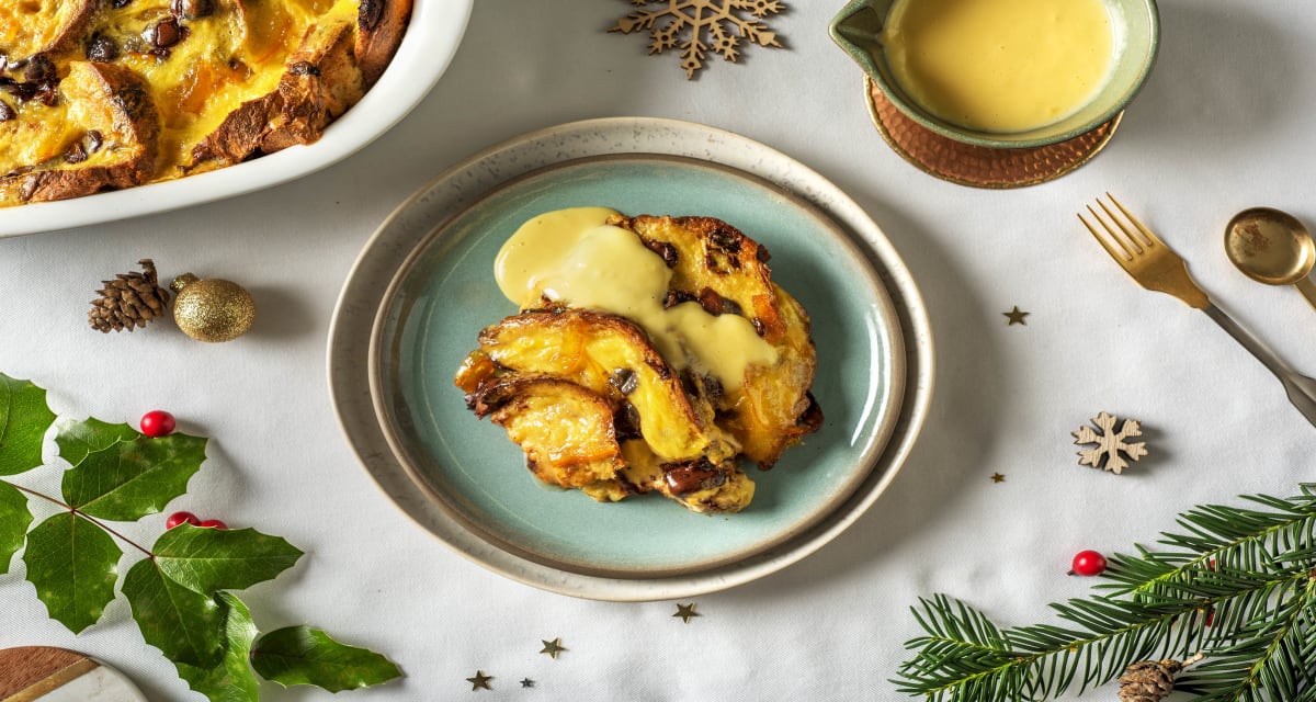 Panettone Bread And Butter Pudding Recipe Hellofresh