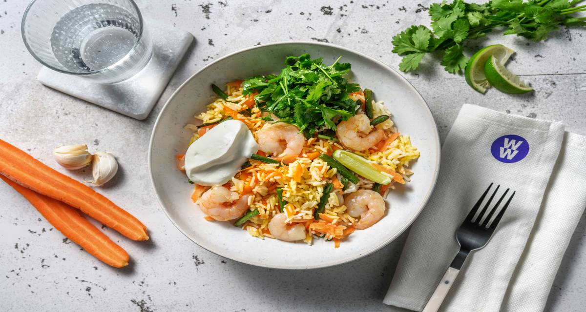 Pasanda Style Spiced Prawn Pilaf Recipe HelloFresh