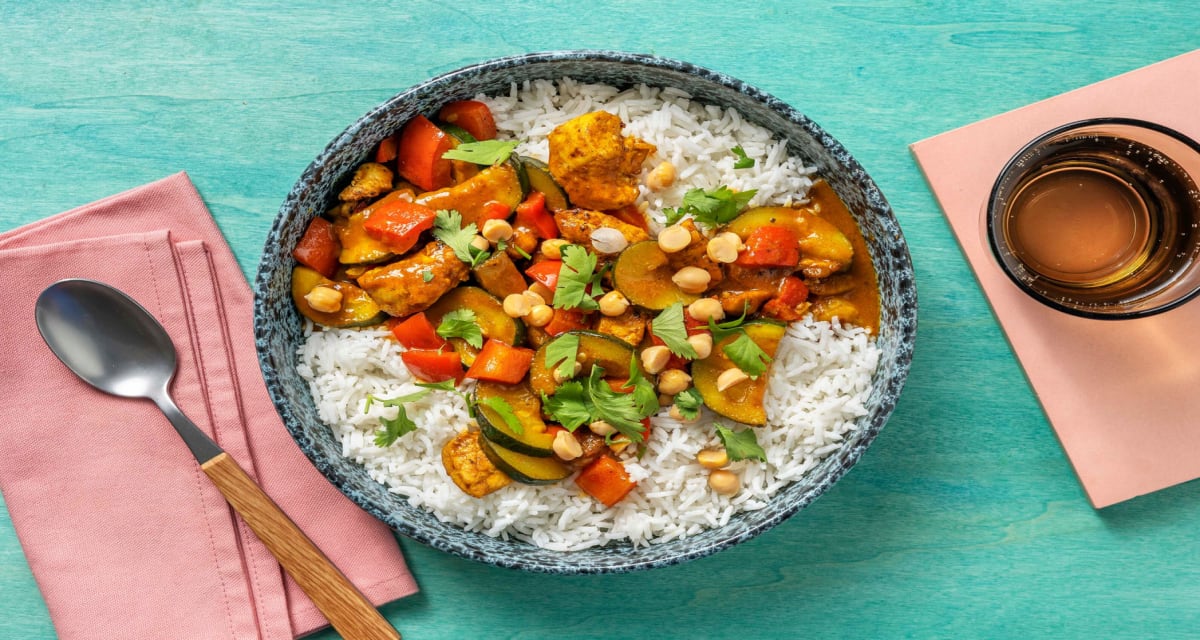 Mango Chutney Curry-Style Chicken Recipe | HelloFresh