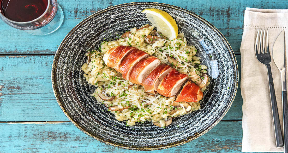 ProsciuttoWrapped Chicken Recipe HelloFresh