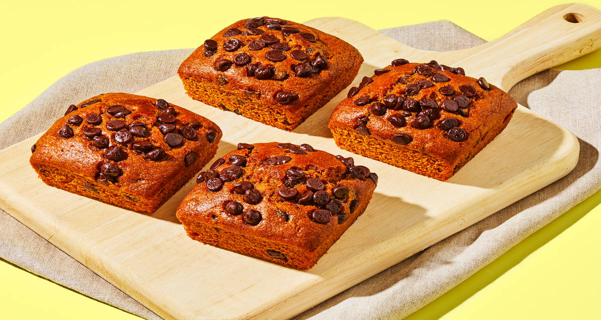 Pumpkin Chocolate Chip Muffins You ain’t seen muffin yet.  | 4 Servings
