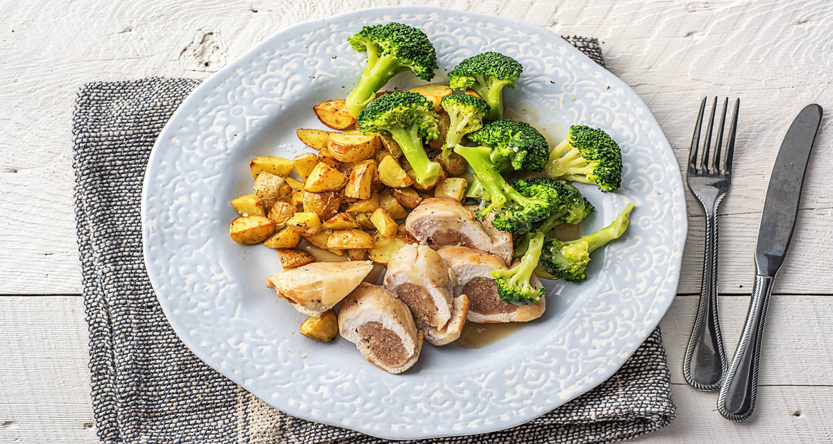 Herb Pork Stuffed Chicken Breast Recipe HelloFresh