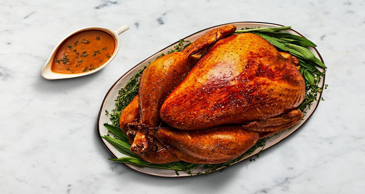 Whole Roast Turkey with Classic Gravy
