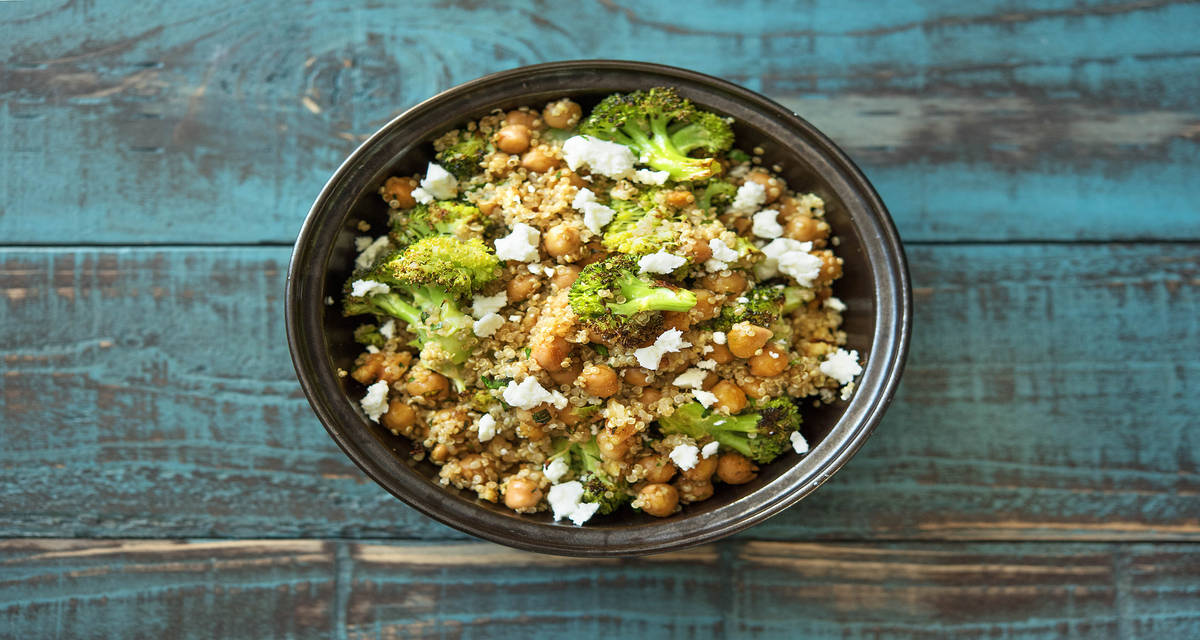 Roasted Broccoli & Chickpea Salad Recipe HelloFresh