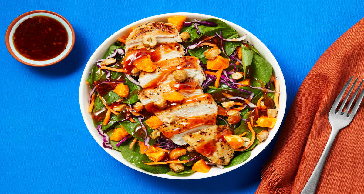 Sesame MandarinChicken Salad Recipe HelloFresh