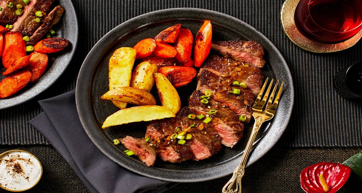 Steak Provençal with Truffle Cream Recipe HelloFresh