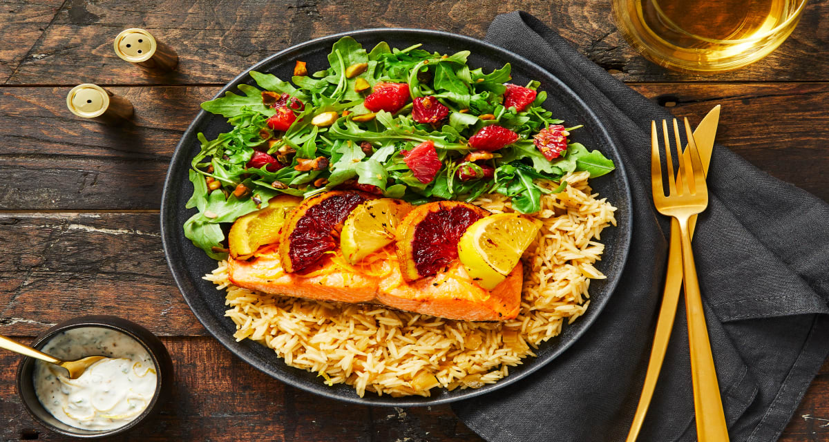 SlowRoasted Citrus Trout Recipe HelloFresh