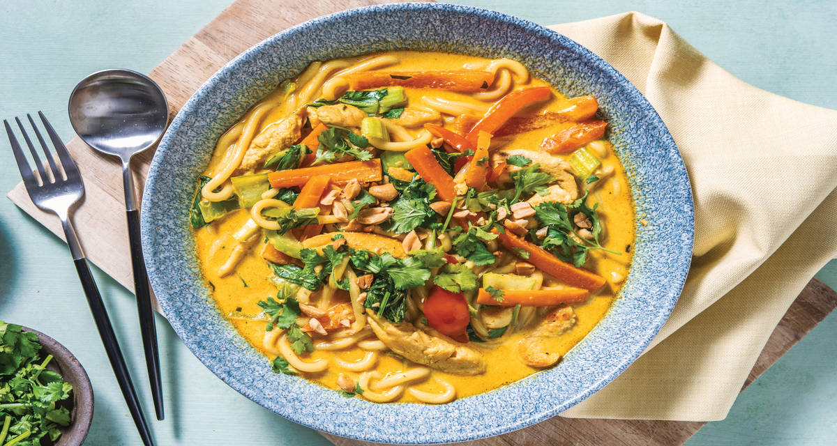 Southeast Asian Chicken Coconut Soup Recipe | HelloFresh
