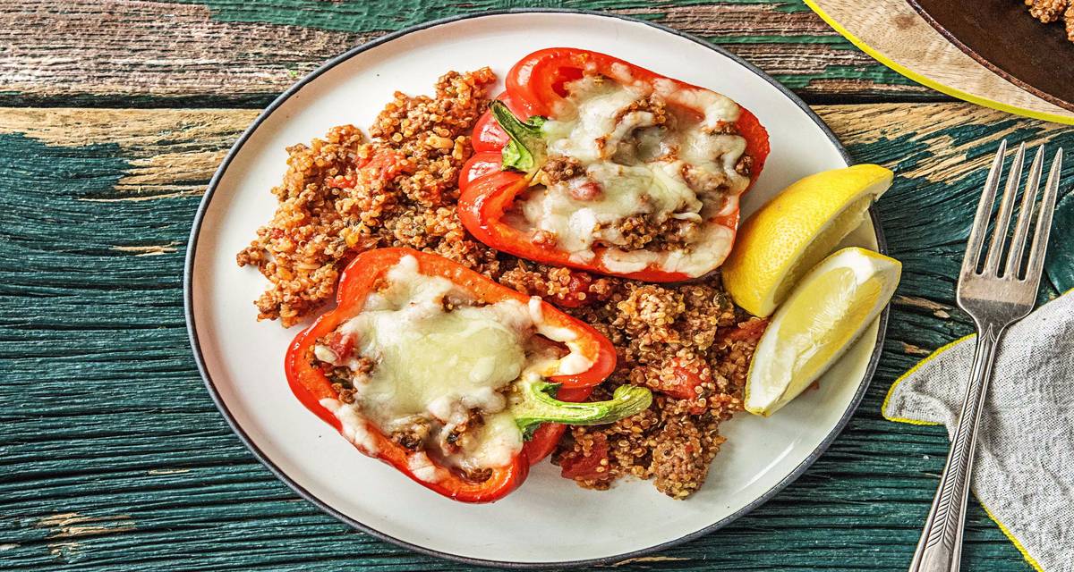 Southwestern Stuffed Peppers Recipe HelloFresh
