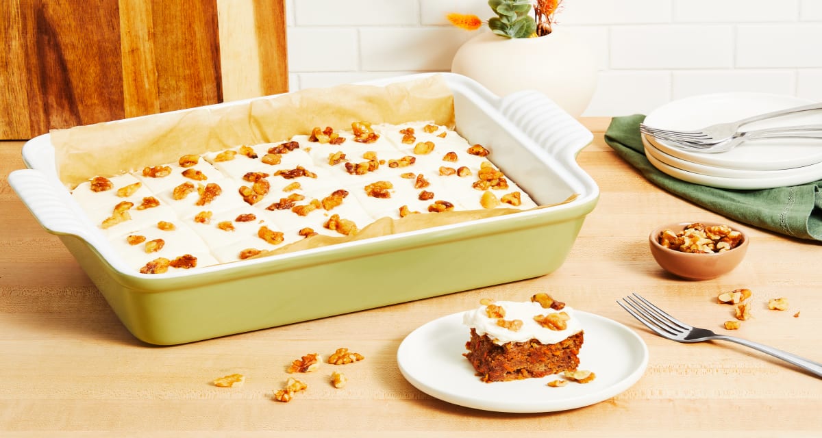 Spiced Carrot Snack Cake Recipe HelloFresh