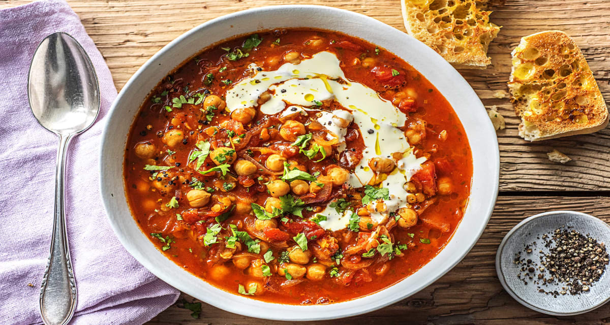 Soup with Lentils & Chickpeas Recipe | HelloFresh