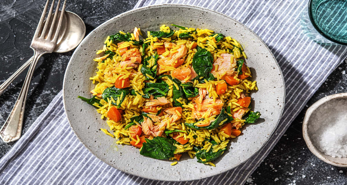 Smoked Salmon Pilaf Recipe HelloFresh