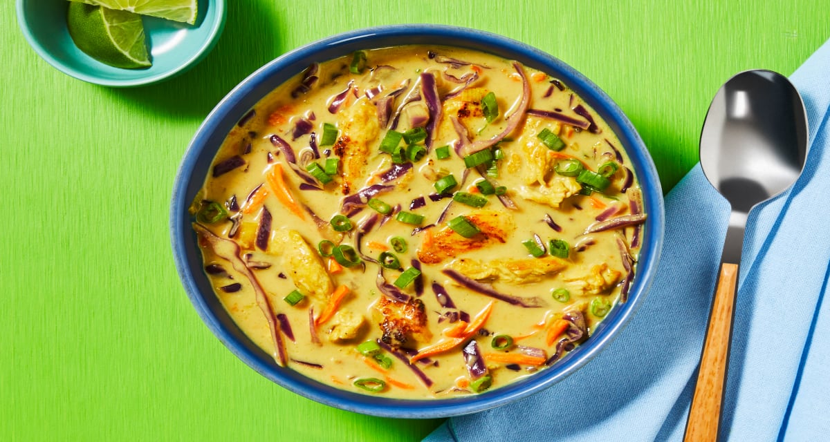 Spicy Coconut Curry Chicken Soup Recipe HelloFresh