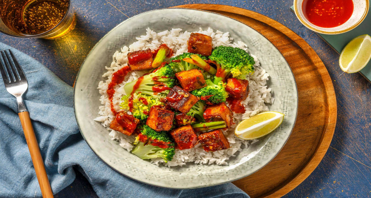 Spicy Sticky Tofu 