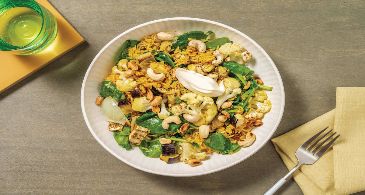 Sri Lankan Masala Eggplant Biryani Recipe HelloFresh