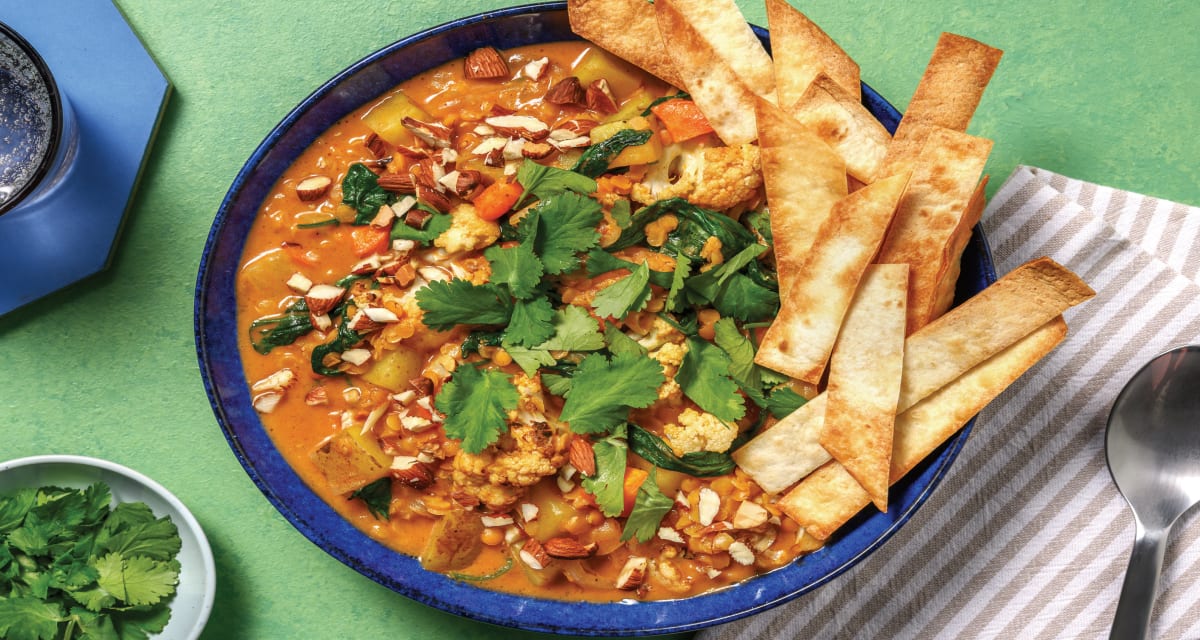 Sri Lankan Potato & Cauliflower Dhal Recipe HelloFresh