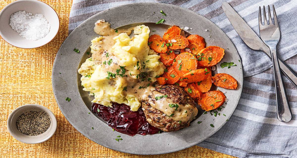 Swedish Meatloaves Recipe HelloFresh