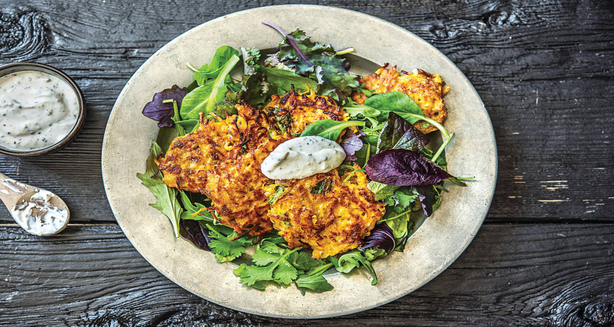 Sweet Potato and Carrot Fritters Recipe HelloFresh