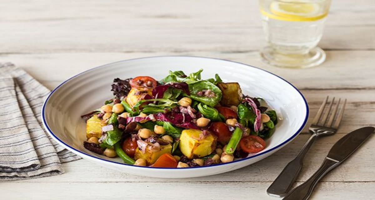 Sweet Potato Niçoise Salad with Lemon-Dijon Dressing-image