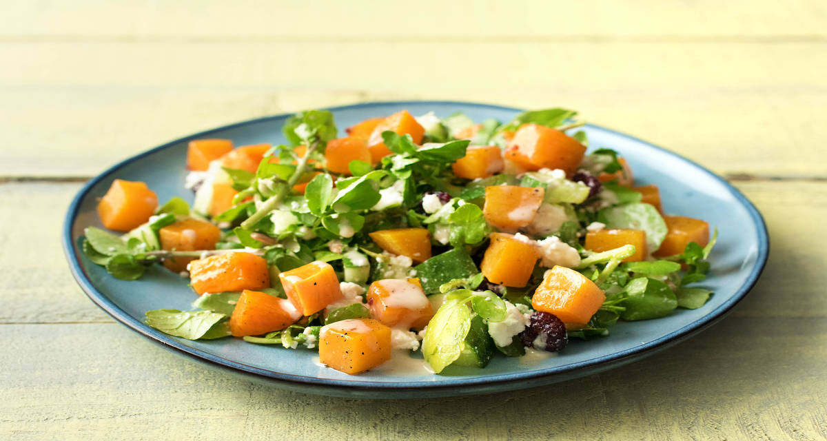 Tah-antilising Butternut Tahini Salad Recipe HelloFresh
