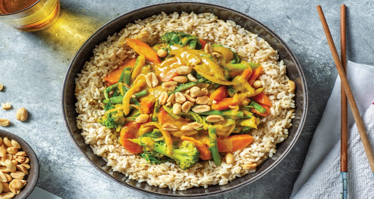 Thai Veggie Curry with Rice Recipe | HelloFresh