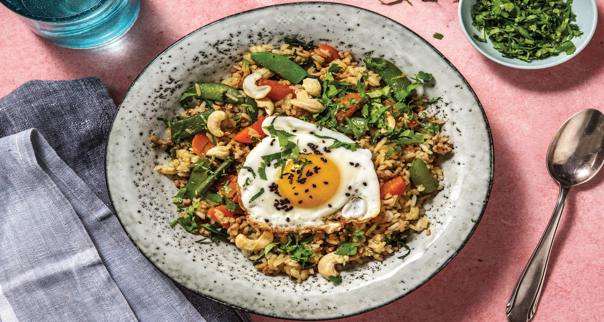 ThaiStyle Pork Fried Rice with Egg Recipe HelloFresh